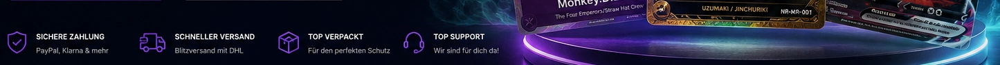 Versand, Zahlung und Support